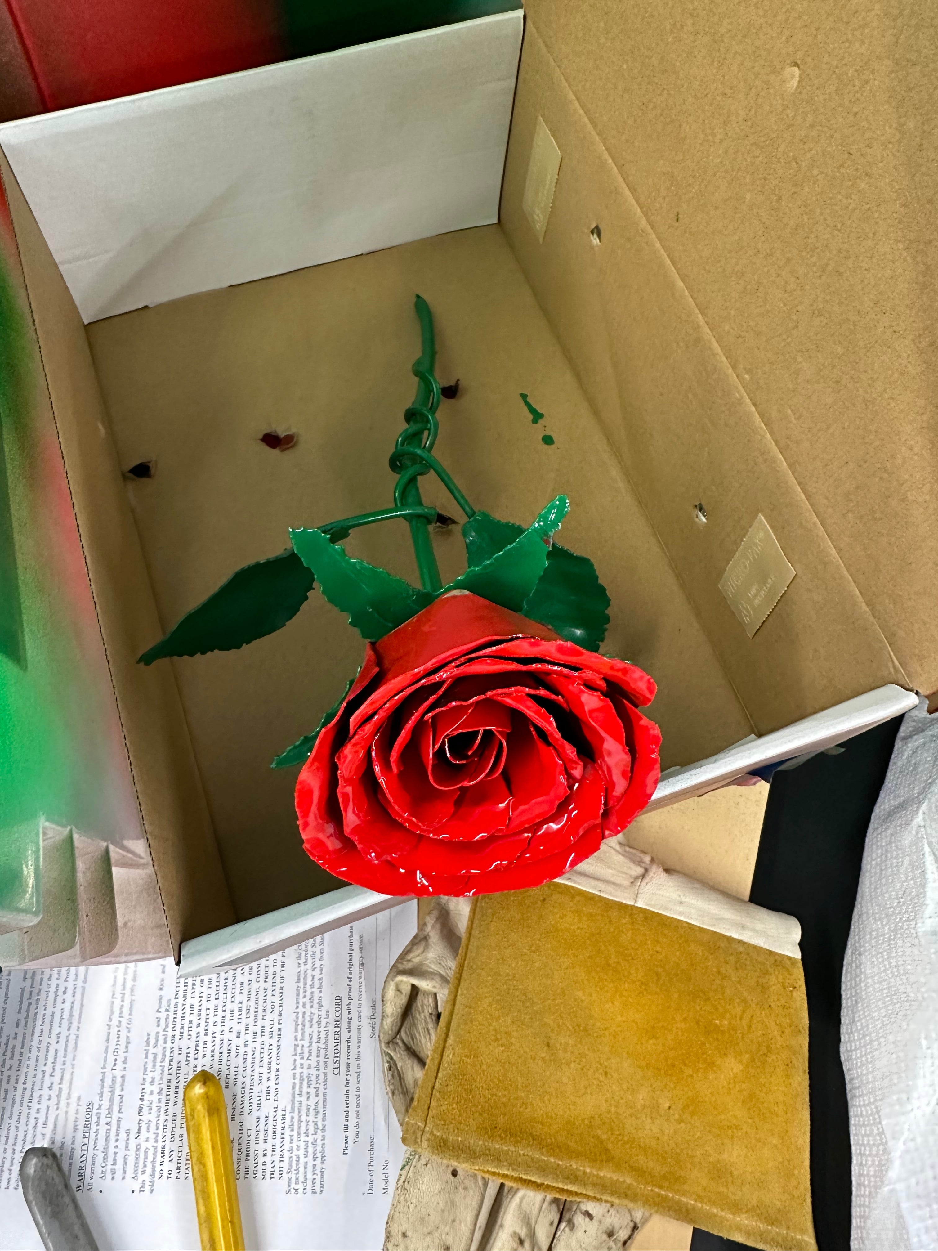 Metal Rose