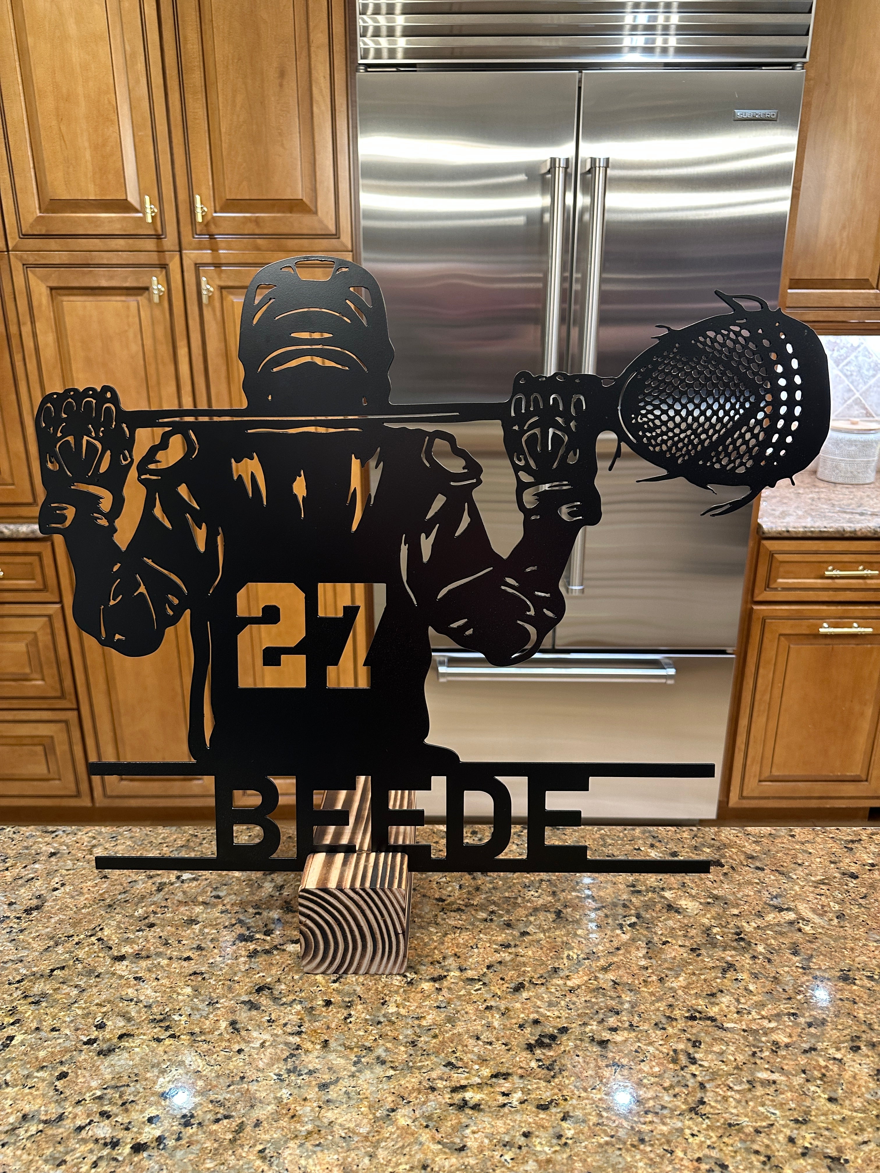 Lacrosse Name Sign