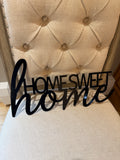 Home Sweet Home Metal Sign