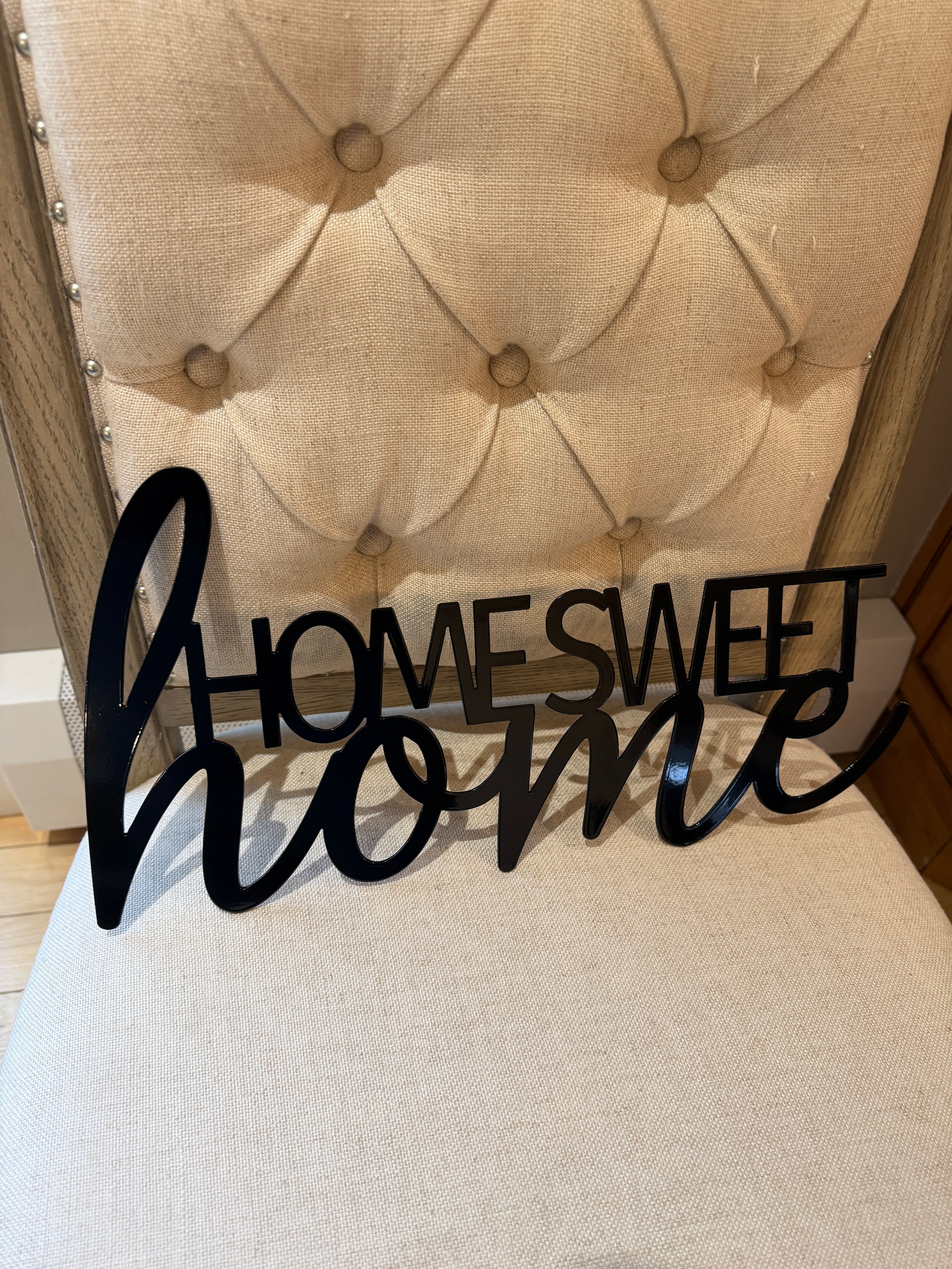 Home Sweet Home Metal Sign